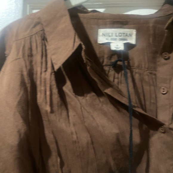 NET Nili Lotan Miles Blouse - Picture 11 of 12